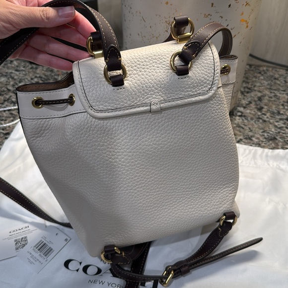 NWT Coach Riya Backpack 21 In Colorblock - Picture 7 of 14